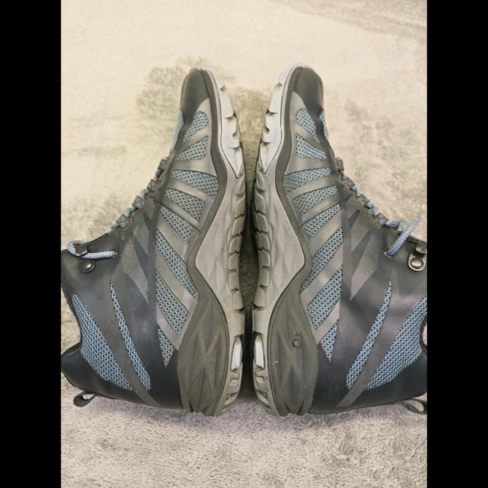 Merrell Q Form 2 Boots Womens 8 Blue Hiking Outdoors Select Grip J65418 - Picture 14 of 16